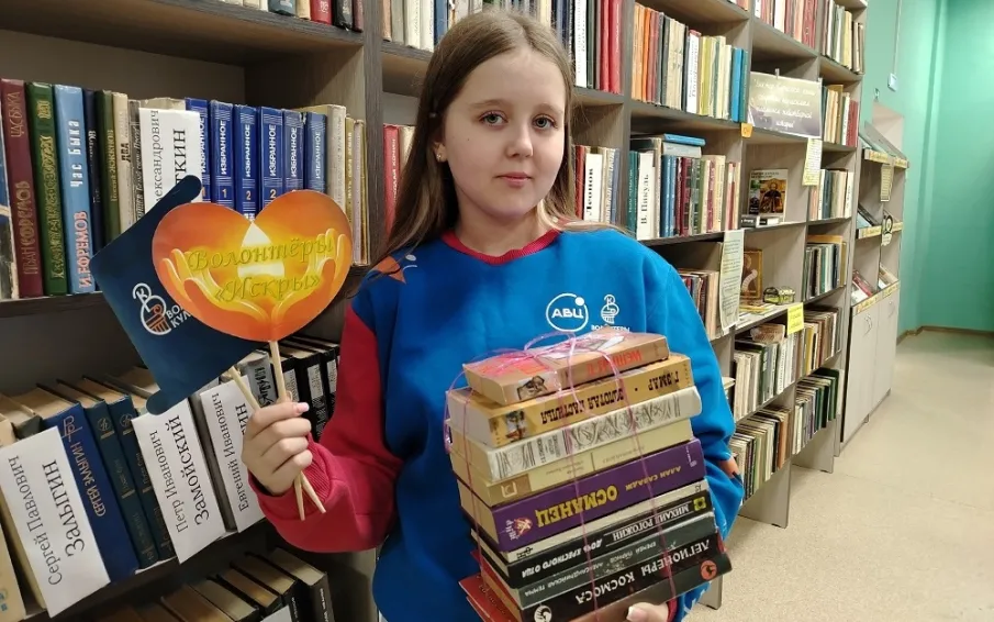 Сотрудники библиотеки организовали благотворительную акцию «Через книгу к милосердию»